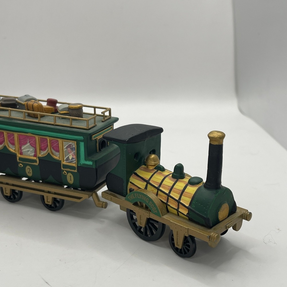 Dept 56 Heritage Village The Flying Scot Train Set 4 Porcelain Pieces 5573-5 - Picture 8 of 12